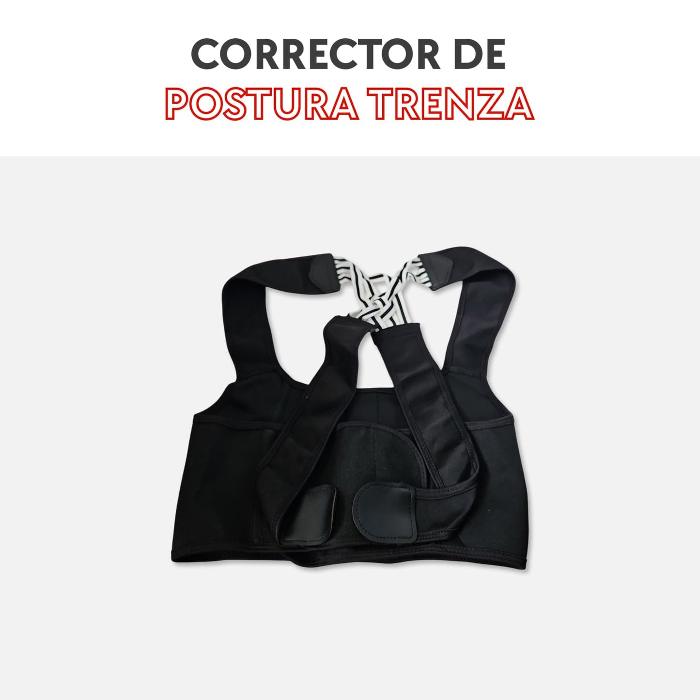 | Corrector de postura trenza