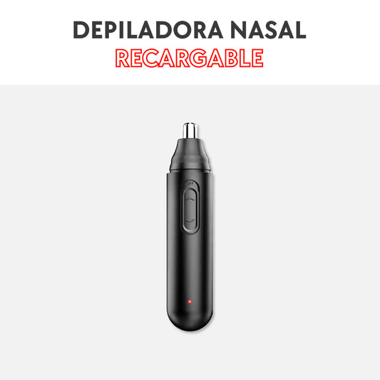 Depilador nasal recargable