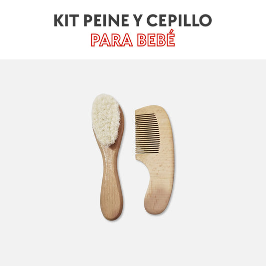 Set de cepillo y peine para bebé