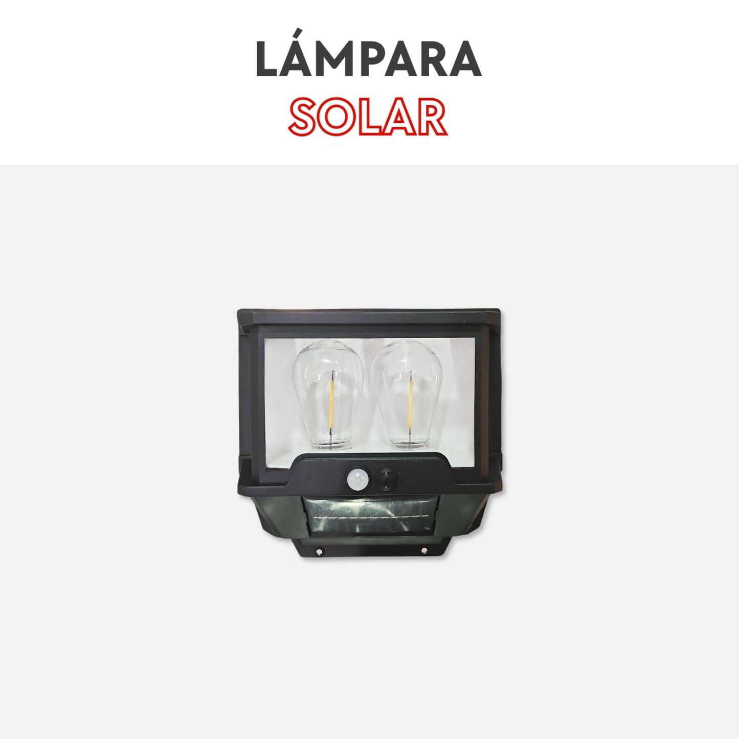 Lámpara solar