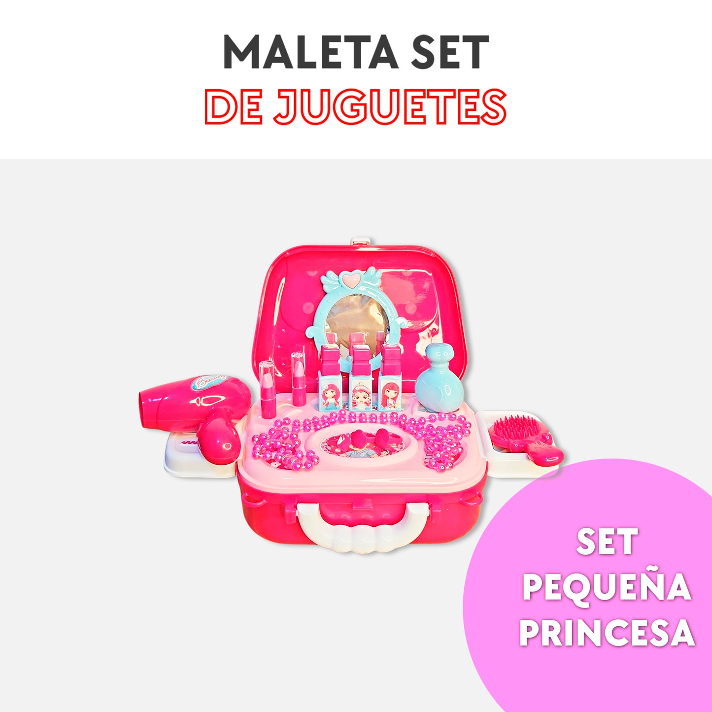 Maleta set de juguetes