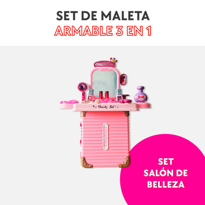 Set de maleta armable 3 en 1