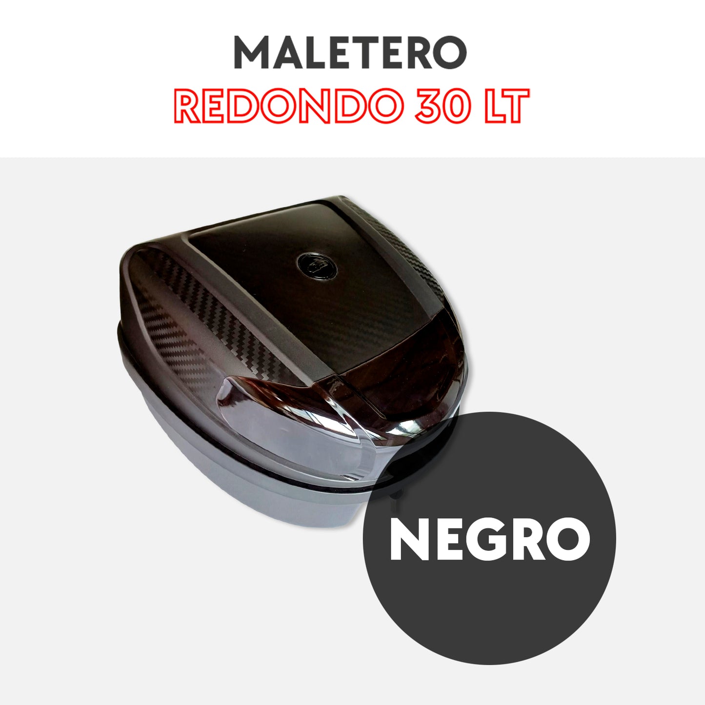 Maletero GS 30L ¡Adaptable a cualquier moto!
