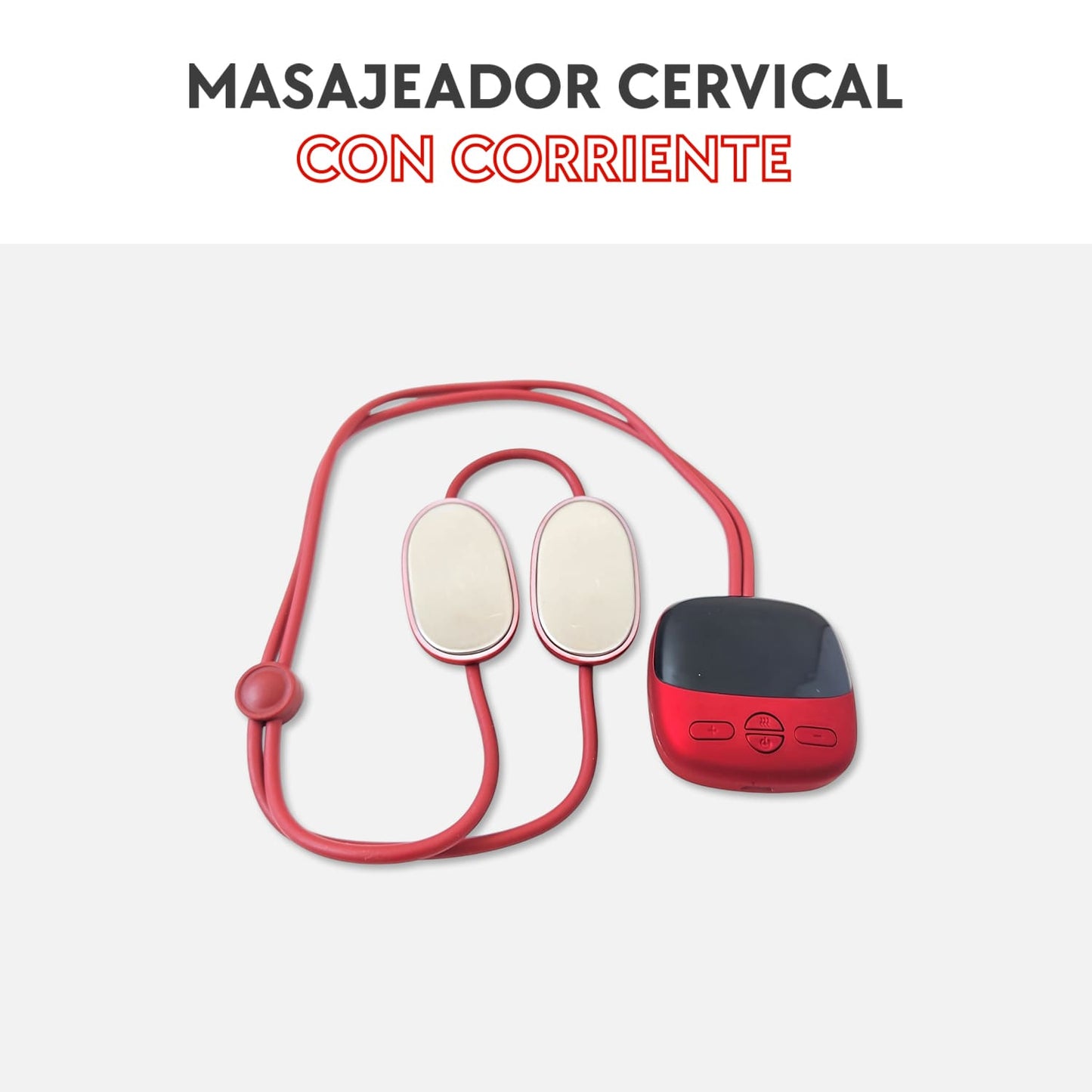 Masajeador cervical con corriente