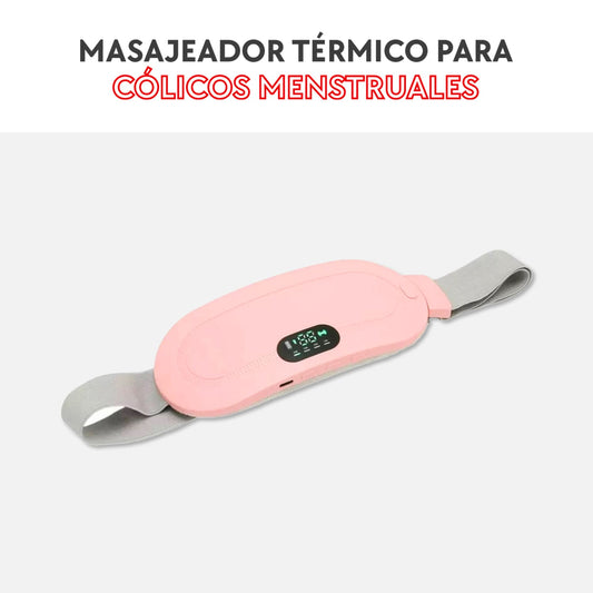 | Masajeador térmico para cólicos menstruales