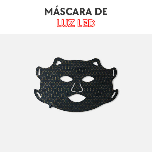 Máscara de luz led