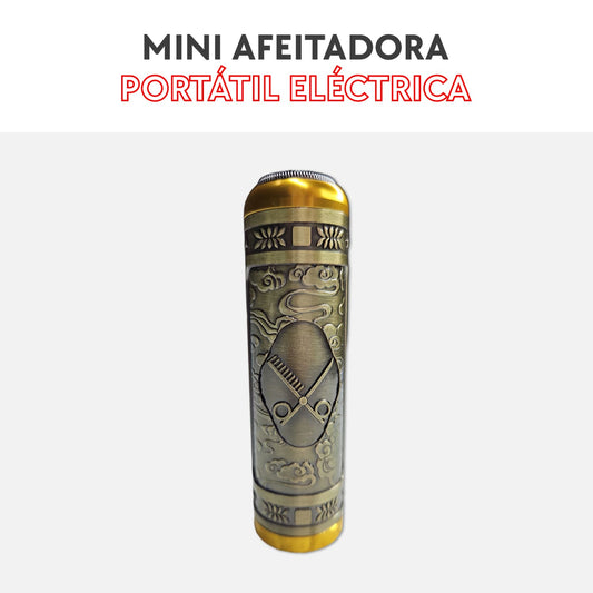 Mini afeitadora portátil eléctrica