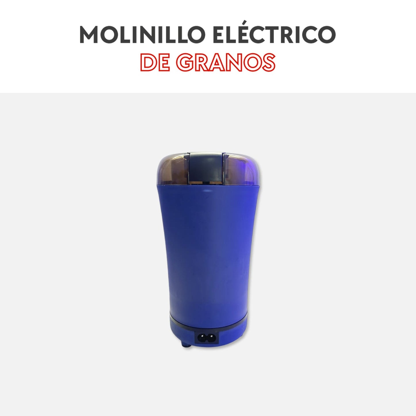 Molinillo eléctrico de granos