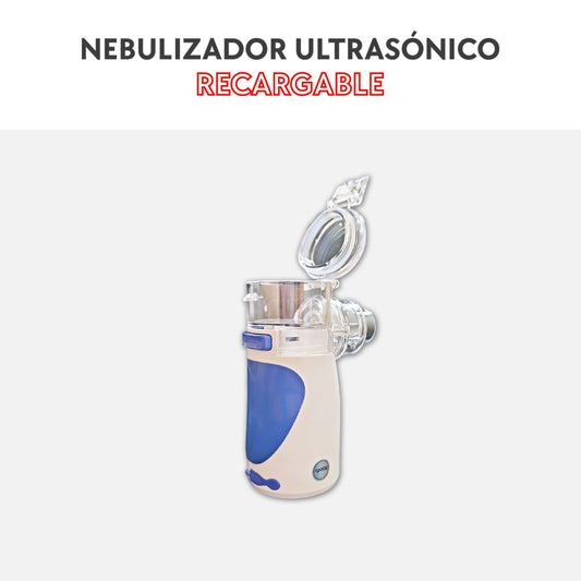 Nebulizador ultrasónico recargable
