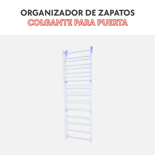 Organizador de zapatos colgante para puerta