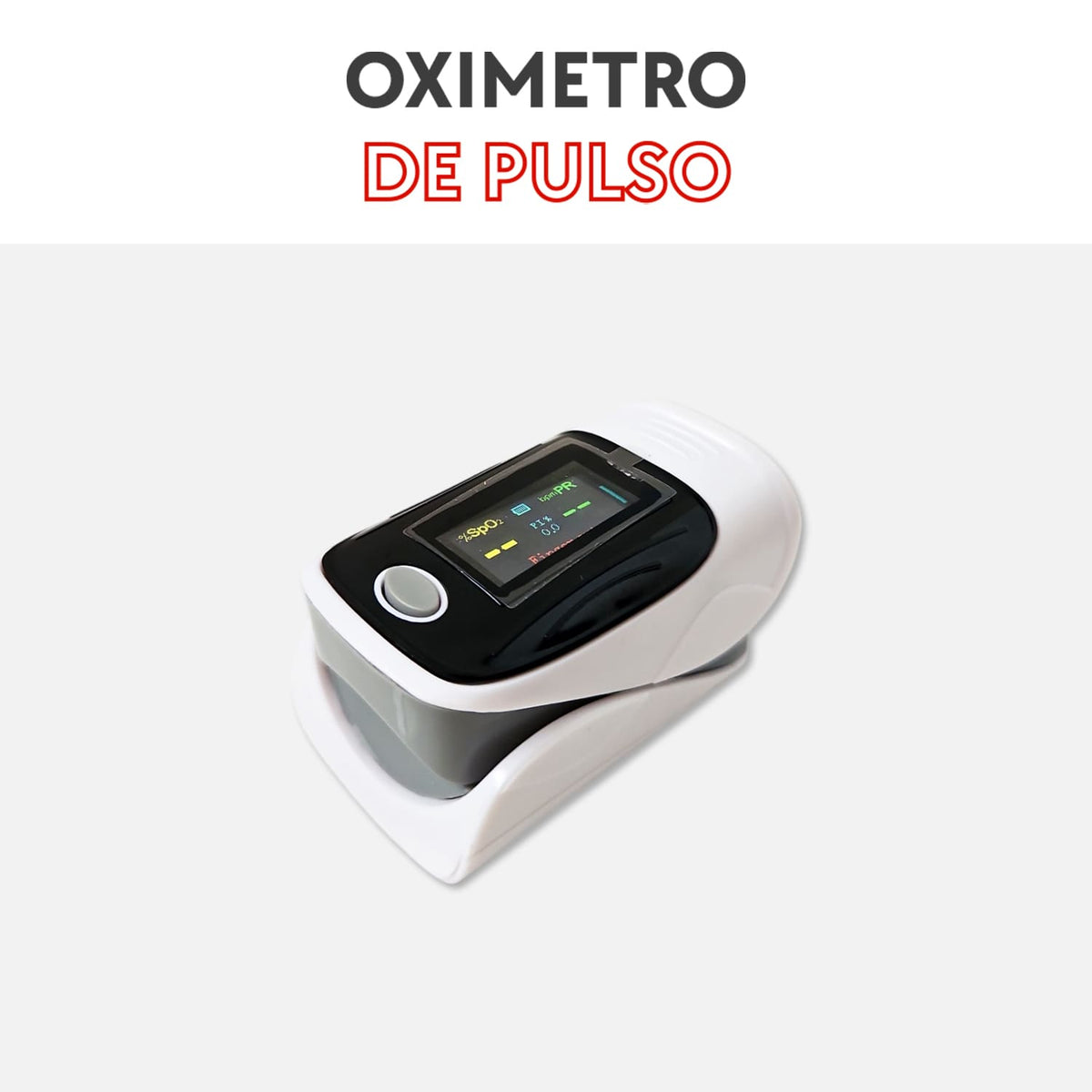Oxímetro de pulso