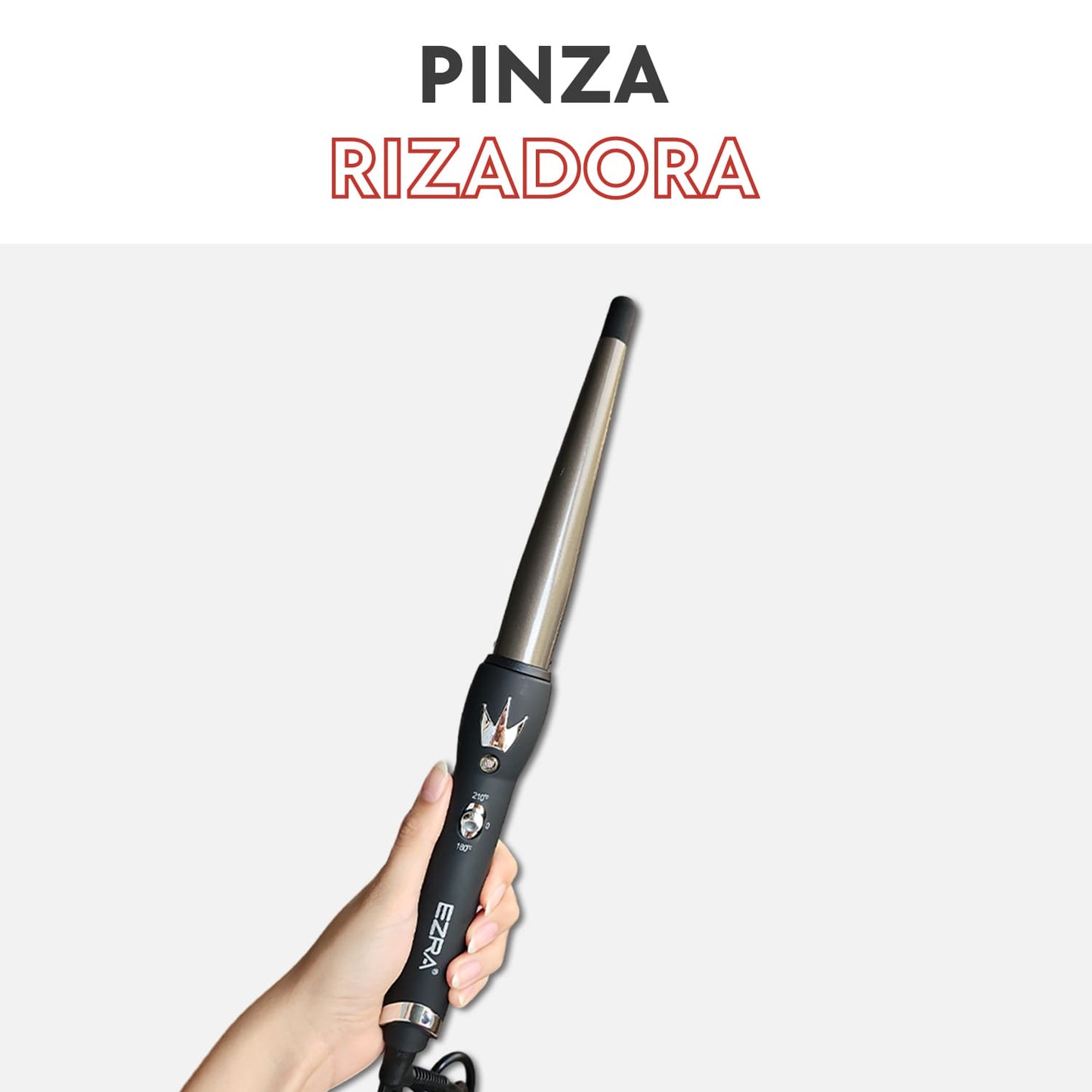 Pinza rizadora