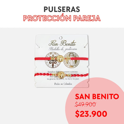 Pulseras protección pareja