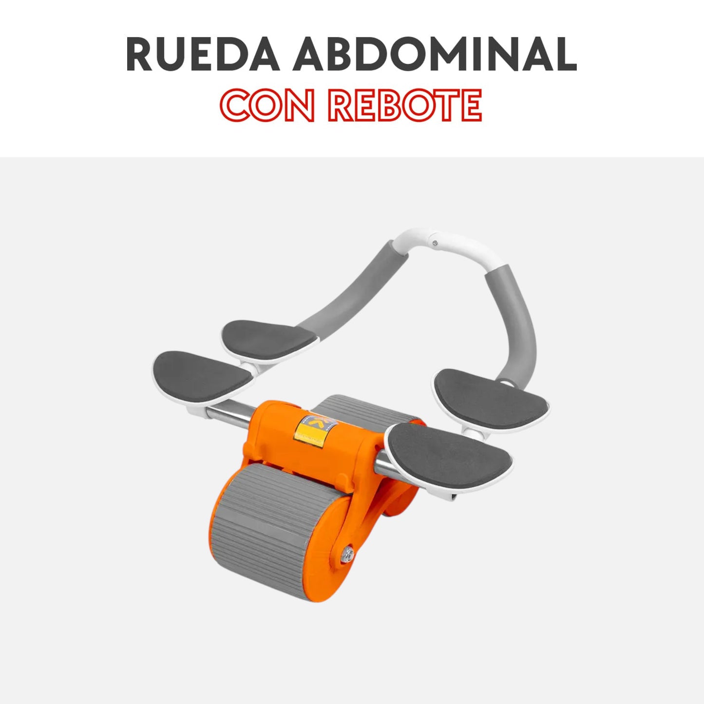 Rueda abdominal con rebote