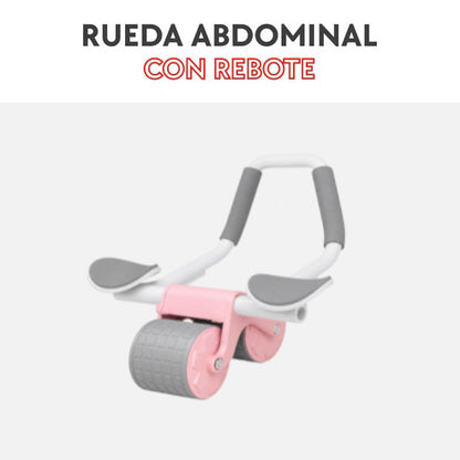 Rueda abdominal con rebote
