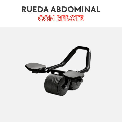 Rueda abdominal con rebote
