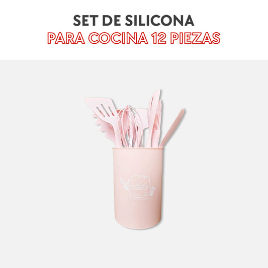 Set de silicona para cocina 12 piezas