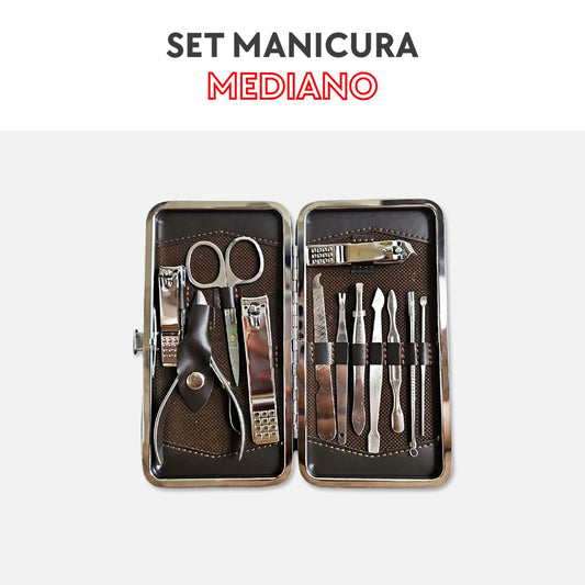 Set manicura mediano 12 en 1