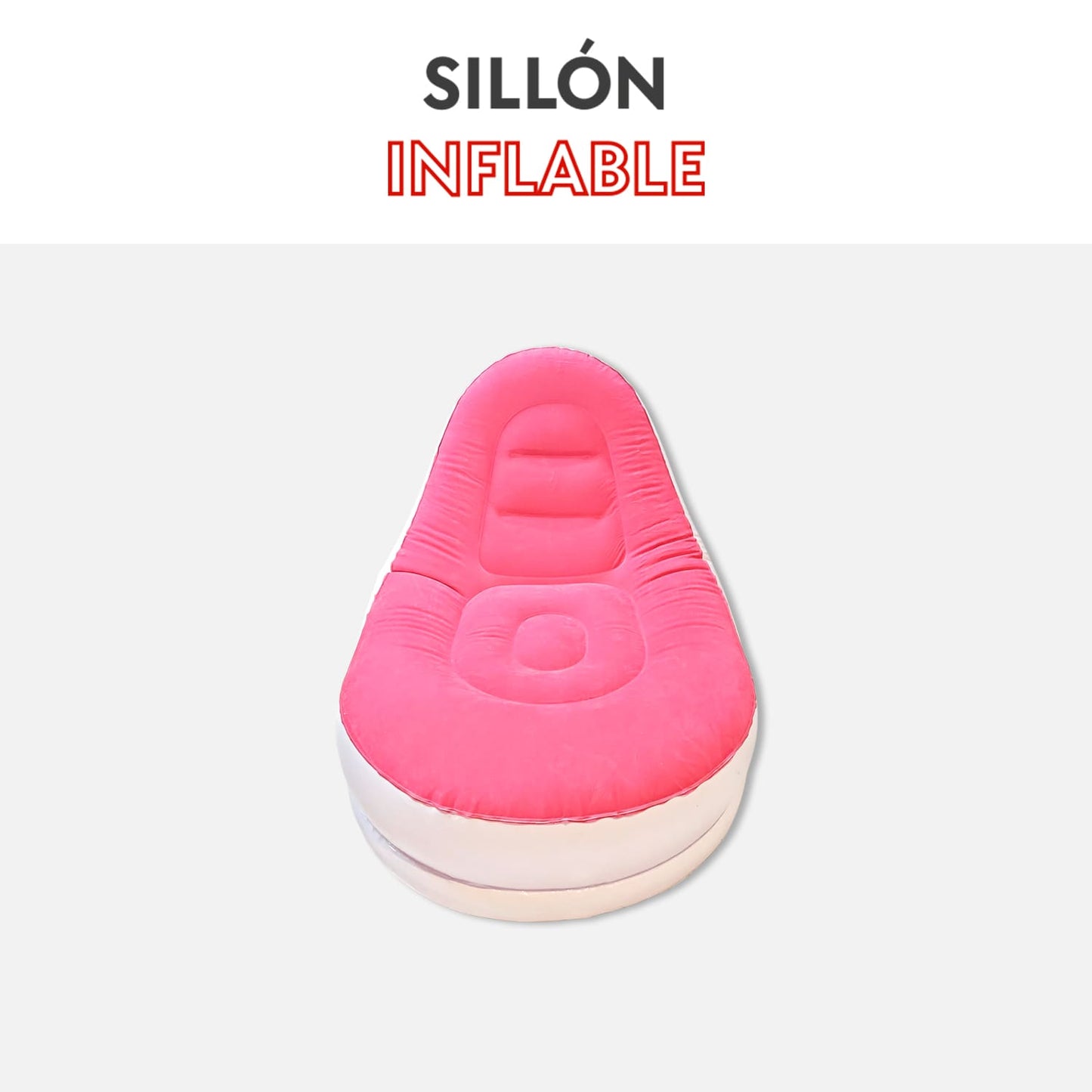Sillón inflable