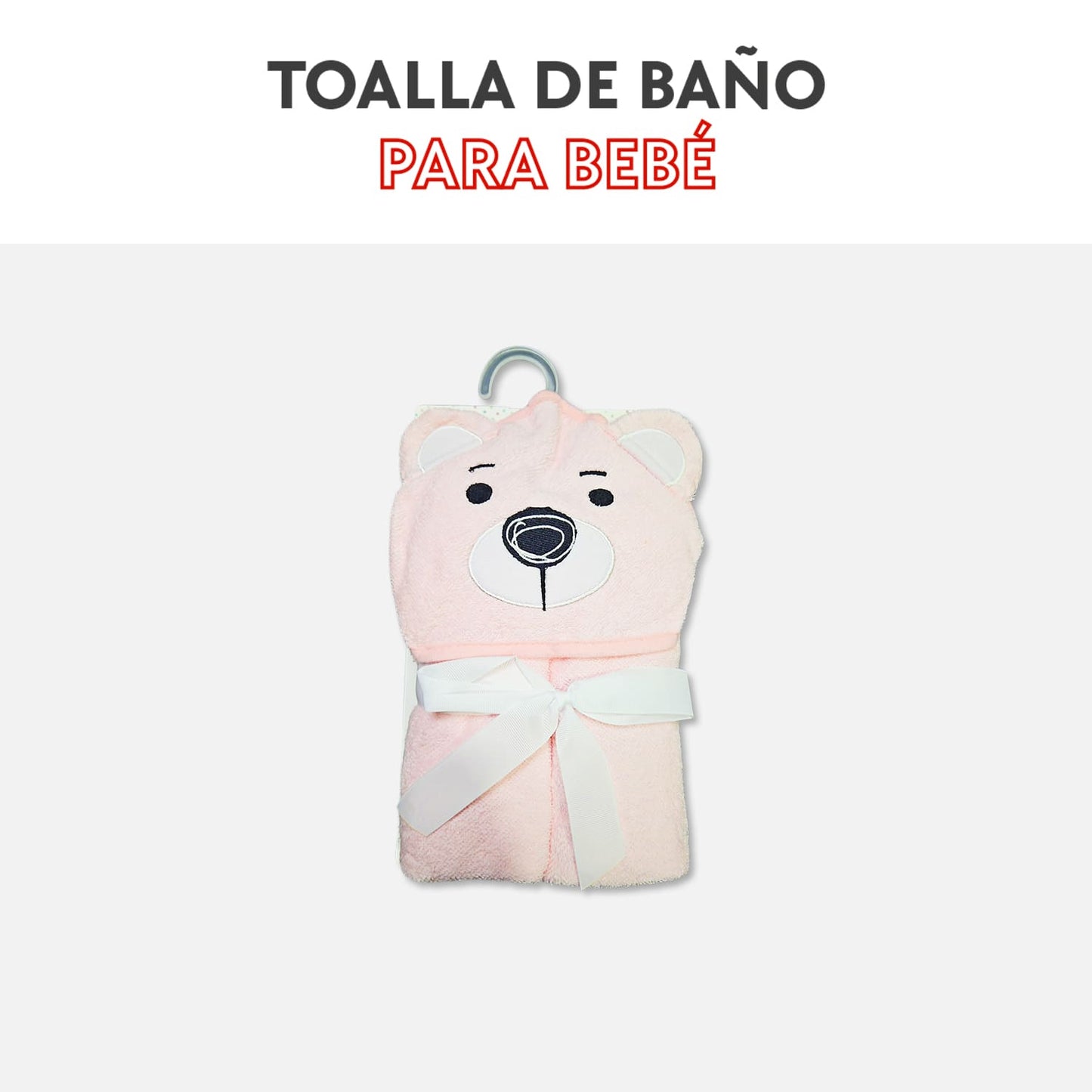 Toalla de baño bebé de animales