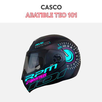 Casco abatible