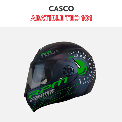 Casco abatible
