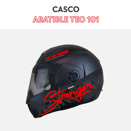 Casco abatible