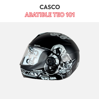 Casco abatible