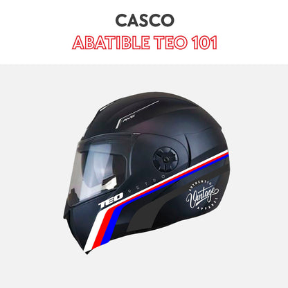 Casco abatible