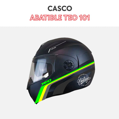 Casco abatible