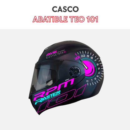 Casco abatible