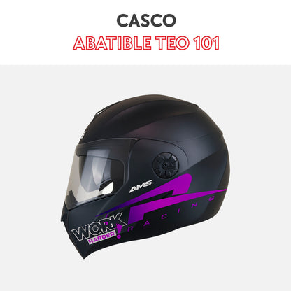 Casco abatible