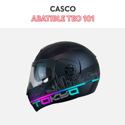 Casco abatible