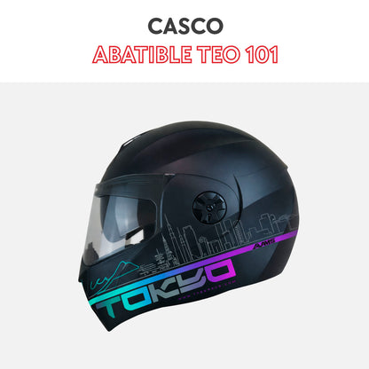 Casco abatible
