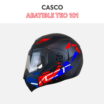 Casco abatible
