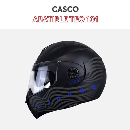 Casco abatible