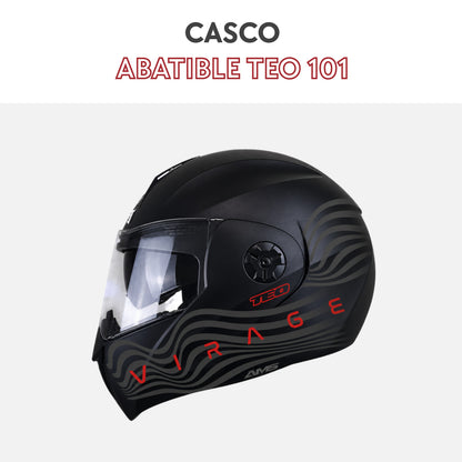 Casco abatible